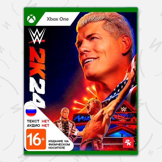 Игра WWE 2K24 (Xbox One, английская версия)