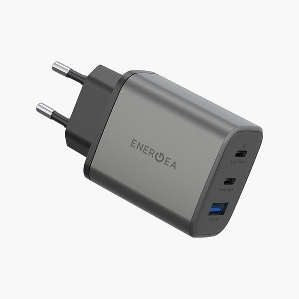 Сетевое зарядное устройство Energea AmpCharge 65W, Темно-серый | Gunmetal