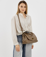 Сумка 980 03 тауп темный