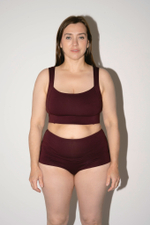 Бралетт №23 с квадратным вырезом и закрытой спиной | + цвета