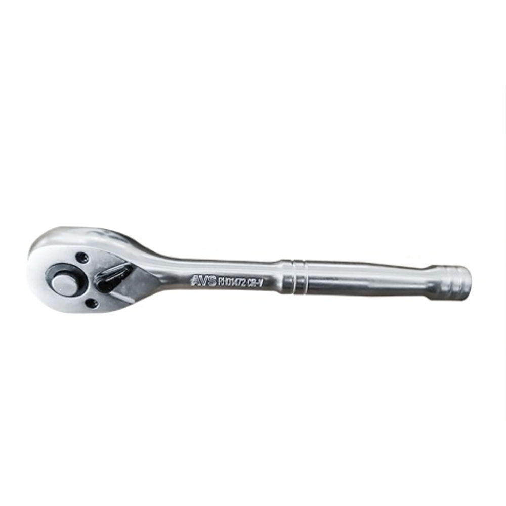 Рукоятка трещоточная 1/2"DR 72 зубца (металлическая ручка) AVS RH01272