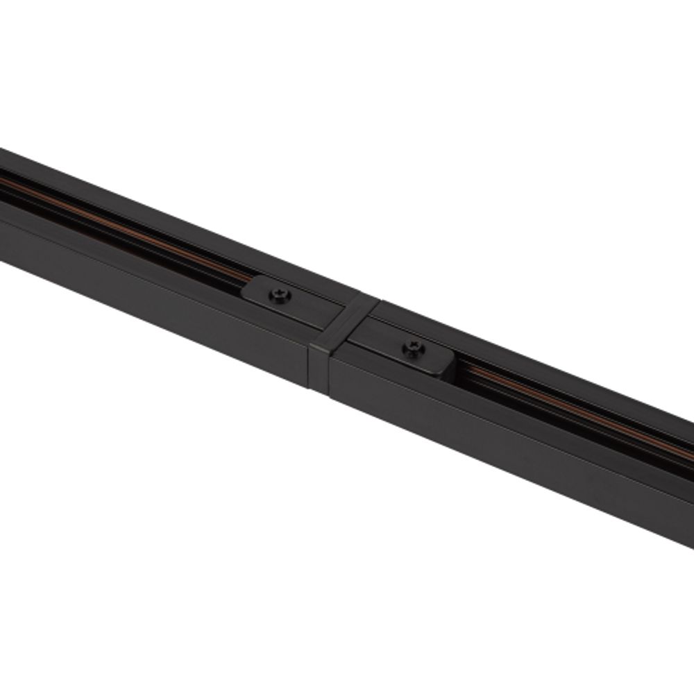 Коннектор питания ЭРА TR-1PA-IC BK для однофазного шинопровода прямой черный | Однофазный шинопровод и аксессуары