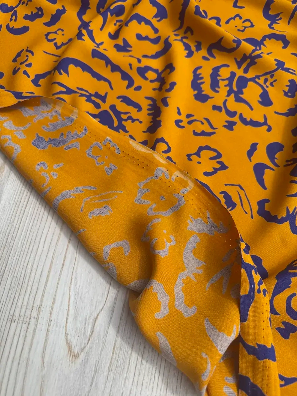 Ткань для шитья штапель вискоза принт