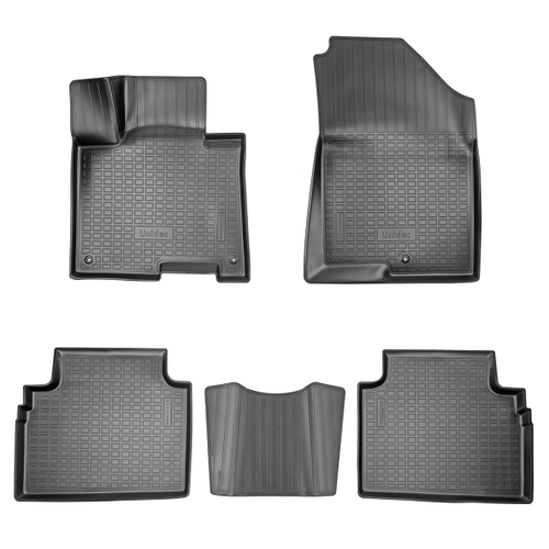 Ковры в салон Norplast/Unidec для Kia Sportage в кузове NQ5 (2022-)Полиуретан,Черный, арт.NPA11-C43-530