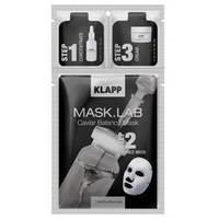 Регенерирующая 3х этапная маска с Черной икрой Klapp Mask.Lab Caviar Balance Mask