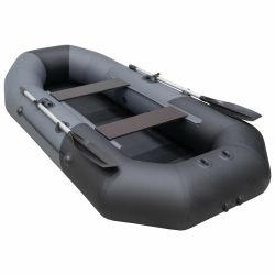Лодка Таймень NX 270, 2700*1300*360 мм., цвет графит - черный