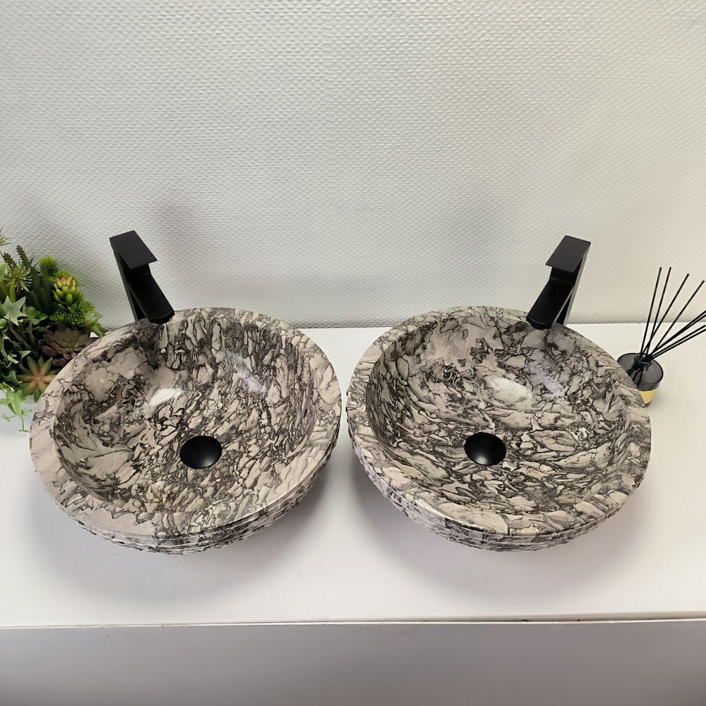 Раковина из мрамора ПАРА! Bowl Doreng Marmo BM-62879 45*45*15 99