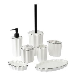 Ершик для унитаза Camellia, белый