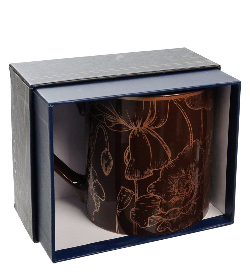 Love Drinks ML-07 Кружка «Цветочная нуга» 390мл в подарочной коробке