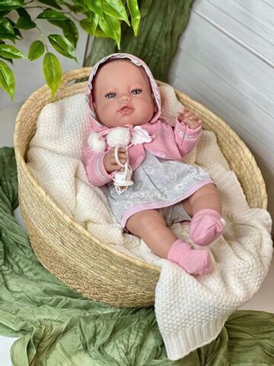 Кукла Berbesa виниловая 42см Recien Nacido (5104K)