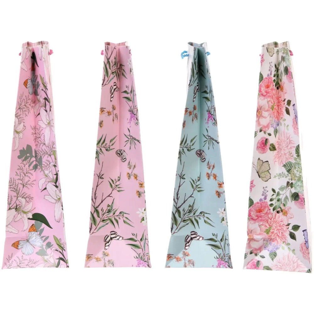 Пакет подарочный «Луговые цветы» 26*32*10 см, микс