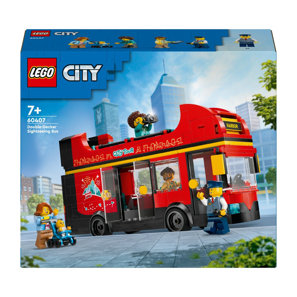 LEGO City - Красный, двухэтажный автобус 60407