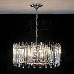 Citilux Ингвар CL334181 Люстра подвесная хрустальная Хром