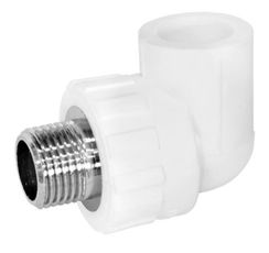 Колено сварка I-TECH НР 32*1" белый 18045