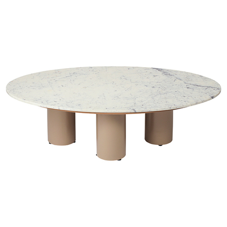 Столик кофейный Bergenson Bjorn Mojo, 120х65,5 см, бежевый