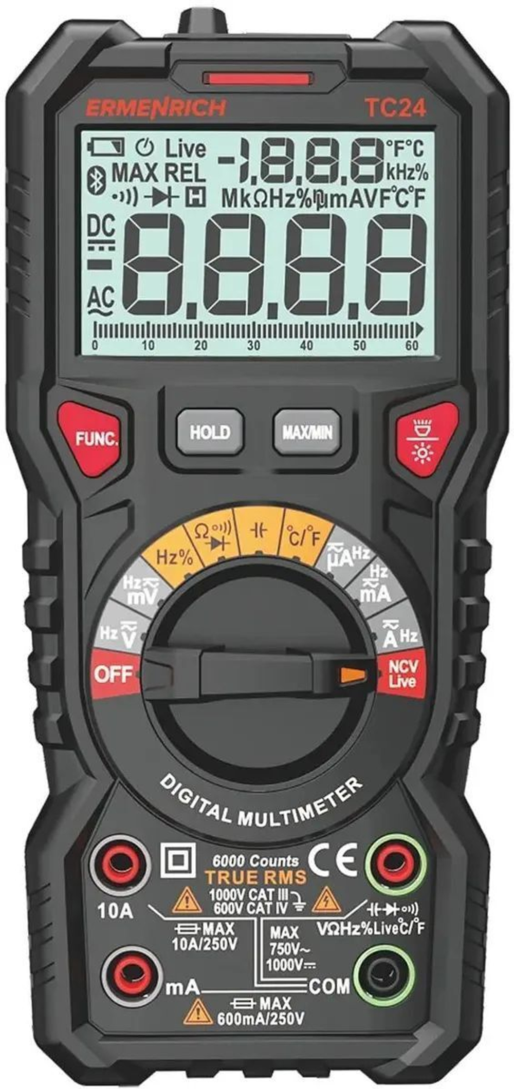 Цифровой мультиметр Ermenrich Zing TC24 82986