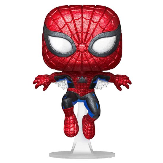 Фигурка Funko POP! Bobble Marvel 80th First Appearance Spider-Man (DGLT) (Exc) (593) 68371 / Фигурка Фанко ПОП! по мотивам вселенной "Marvel", Человек-паук