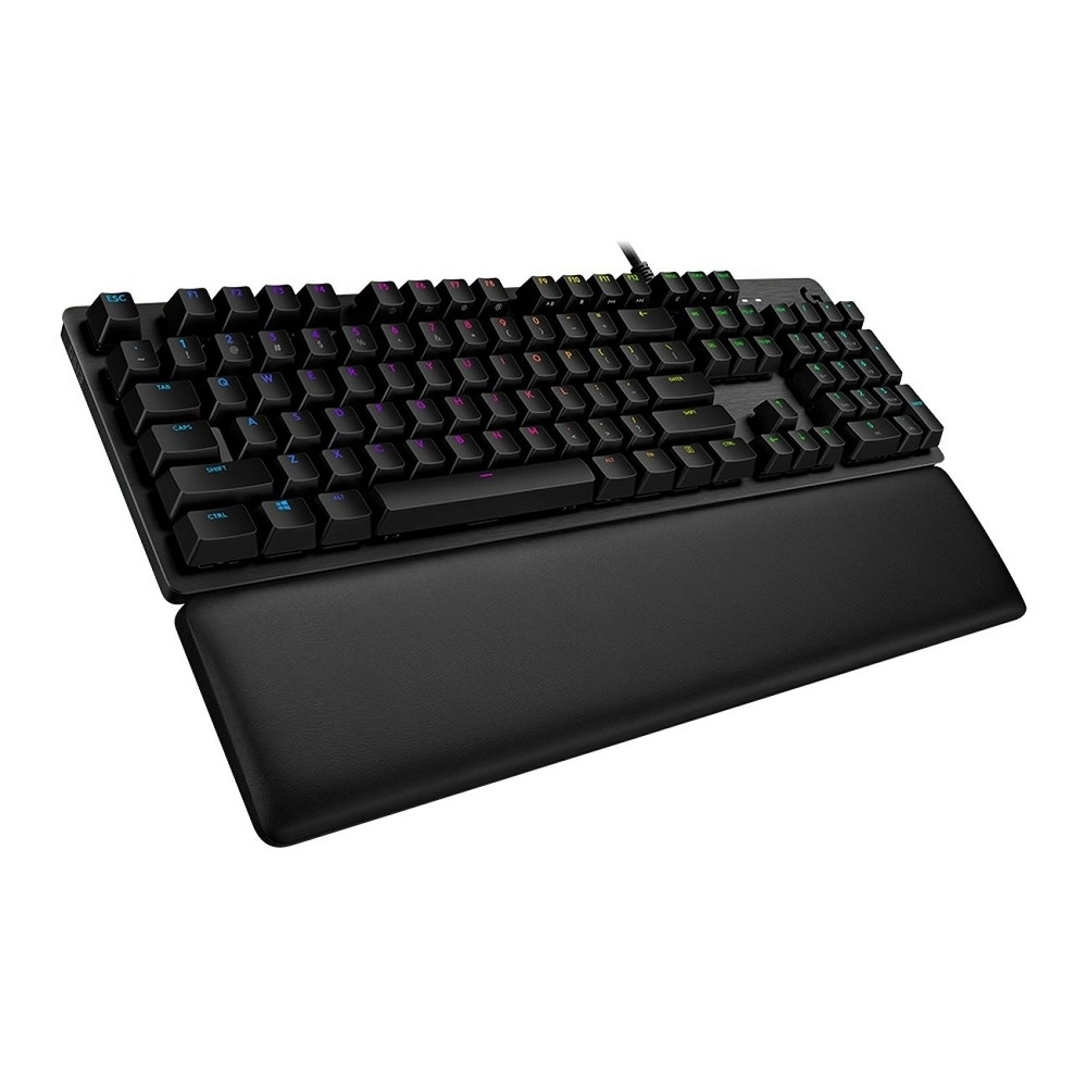 Клавиатура 920-009329 Logitech Клавиатура G513 Tactile (GX Brown switches) механическая черный USB Multimedia for gamer LED (подставка для запястий)