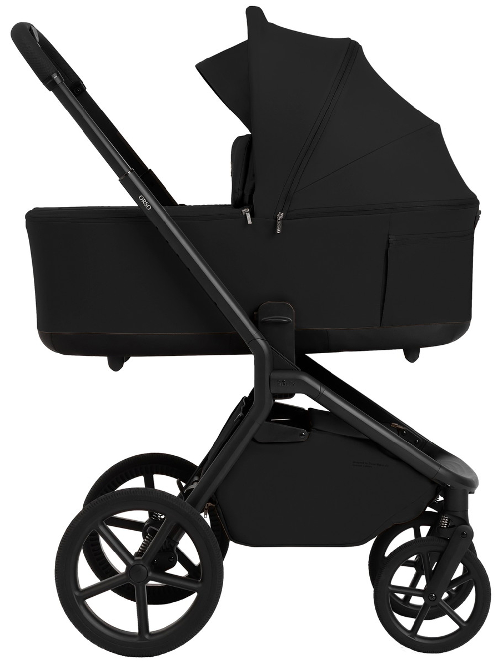 Детская коляска 2 в 1 Sweet Baby SBL Orso New 427635 New Black