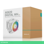 Кулер для процессора DeepCool AG620 Digital WH ARGB (R-AG620-WHADMN-G-2)