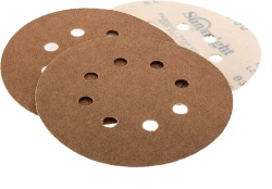 D-125; P500; 5 шт. GOLD, 8 отверстий. Шлифовальные круги 125мм на липучке, SUNMIGHT: 125 мм; P500; 5 шт.