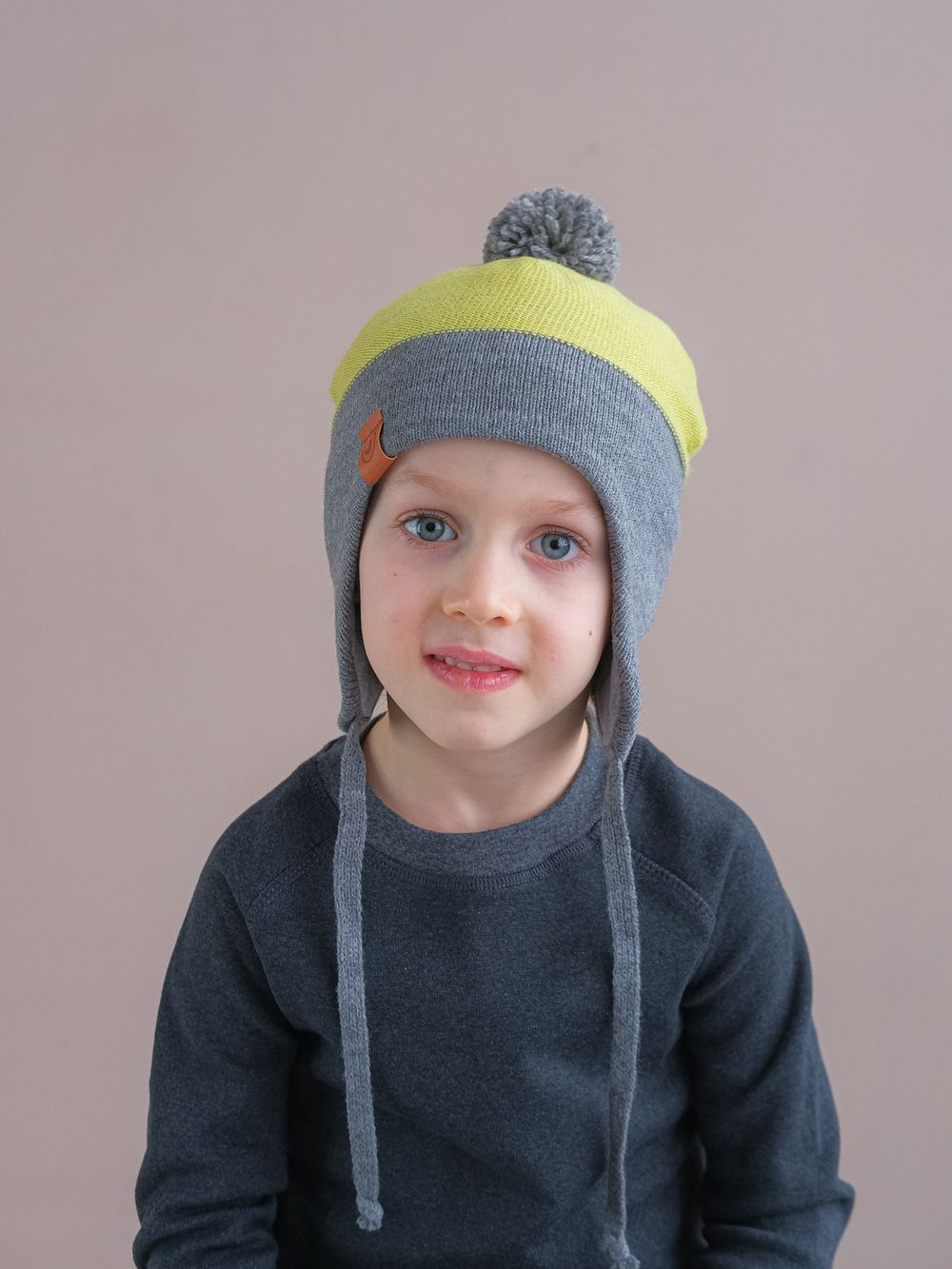 Шапка весенняя/осенняя вязаная КОДИ (Бамбук)