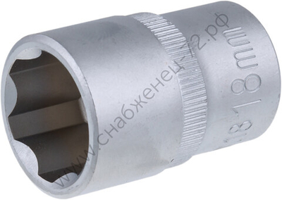 CS-12.10.09 короткая торцевая головка 1/2", 9 мм