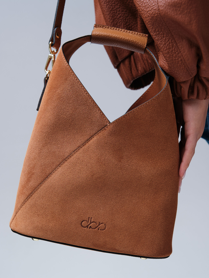 Замшевая сумка Rebecca DBR 31370 вуд