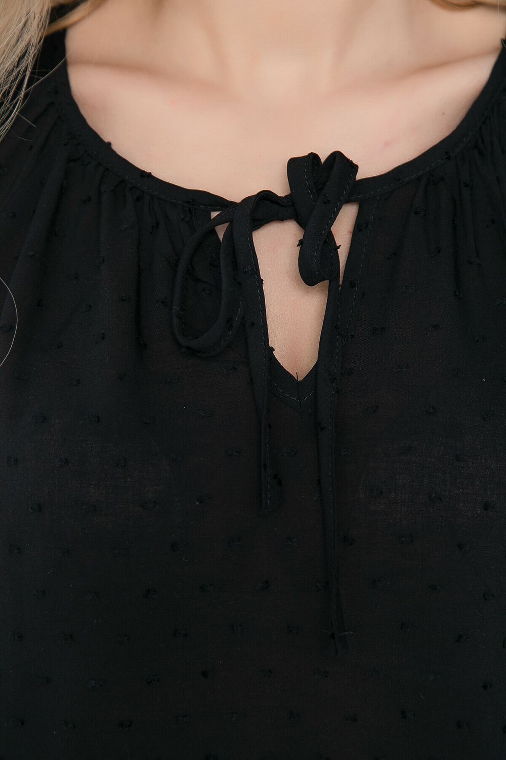 Блуза "Кантри" (черная) Б8962 LT Collection