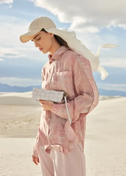 POLENE СУМКА NEITI, ЦВЕТ ЛЬДА