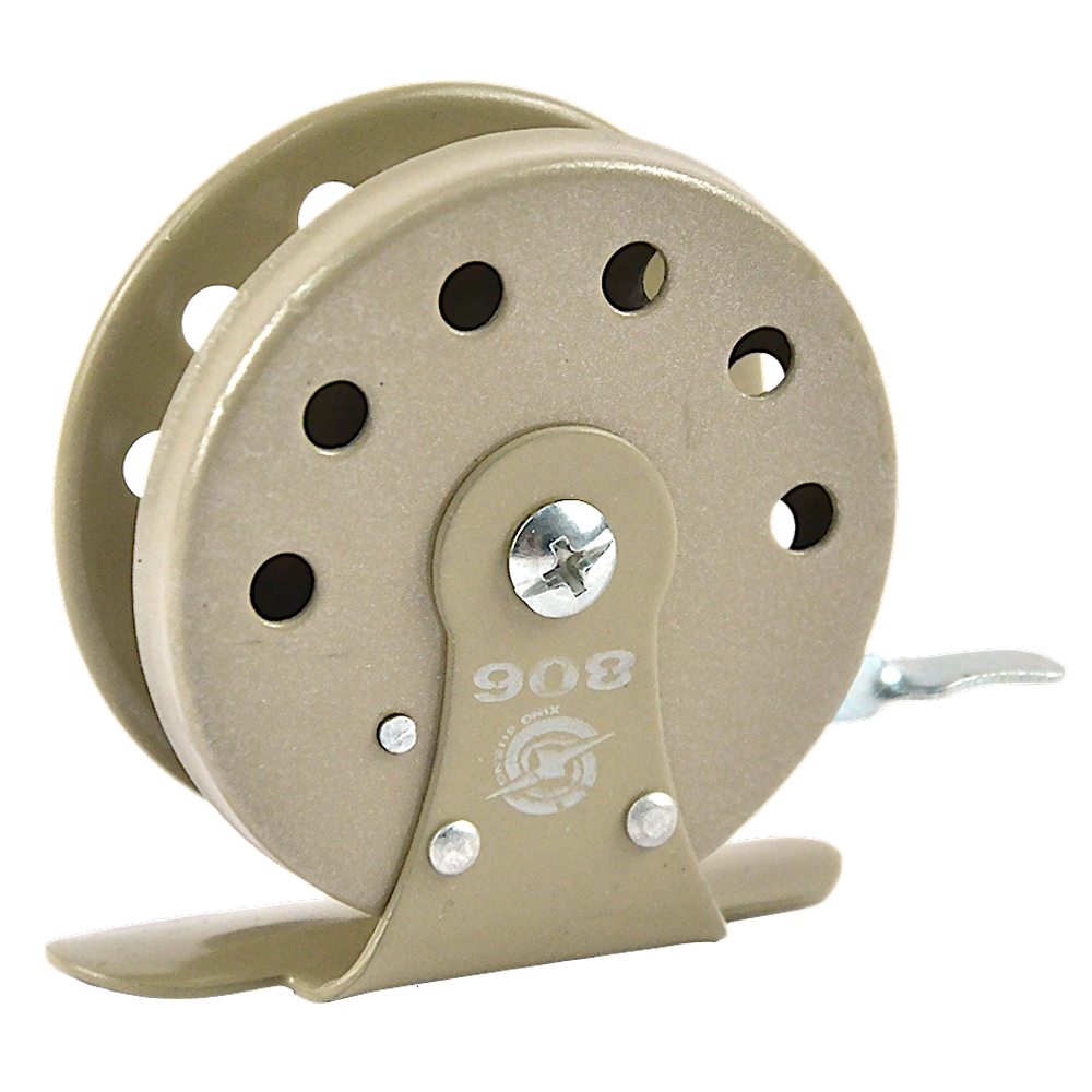 Катушка инерционная Kaida 806 55мм 0.18мм-100м 70г цв. Ассорти