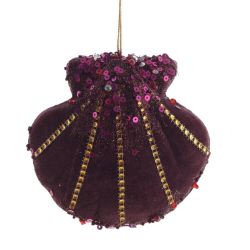 GAEM Изделие декоративное подвесное "Ракушка", L13 W4 H12,5 см, 3в.