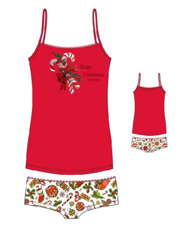 Комплект IMD Merry Christmas 4151780 Top and Shorts Innamore