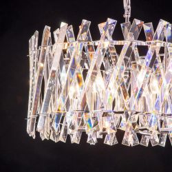 Citilux Ингвар CL334261 Люстра подвесная хрустальная Хром