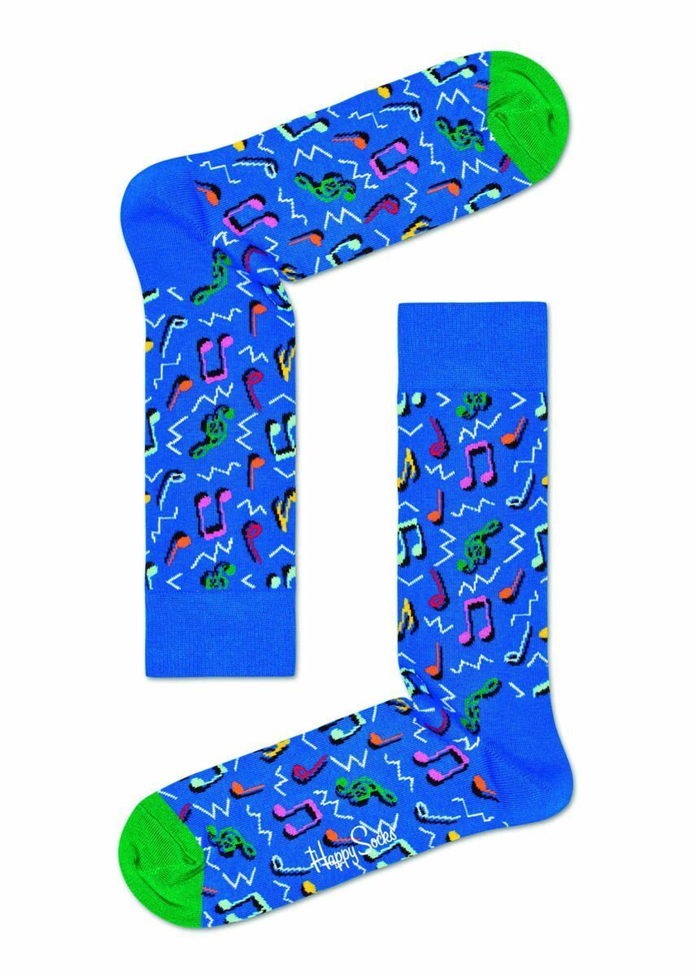 Носки унисекс City Jazz Sock с нотами (Размер: 25) (Цвет: лиловый)