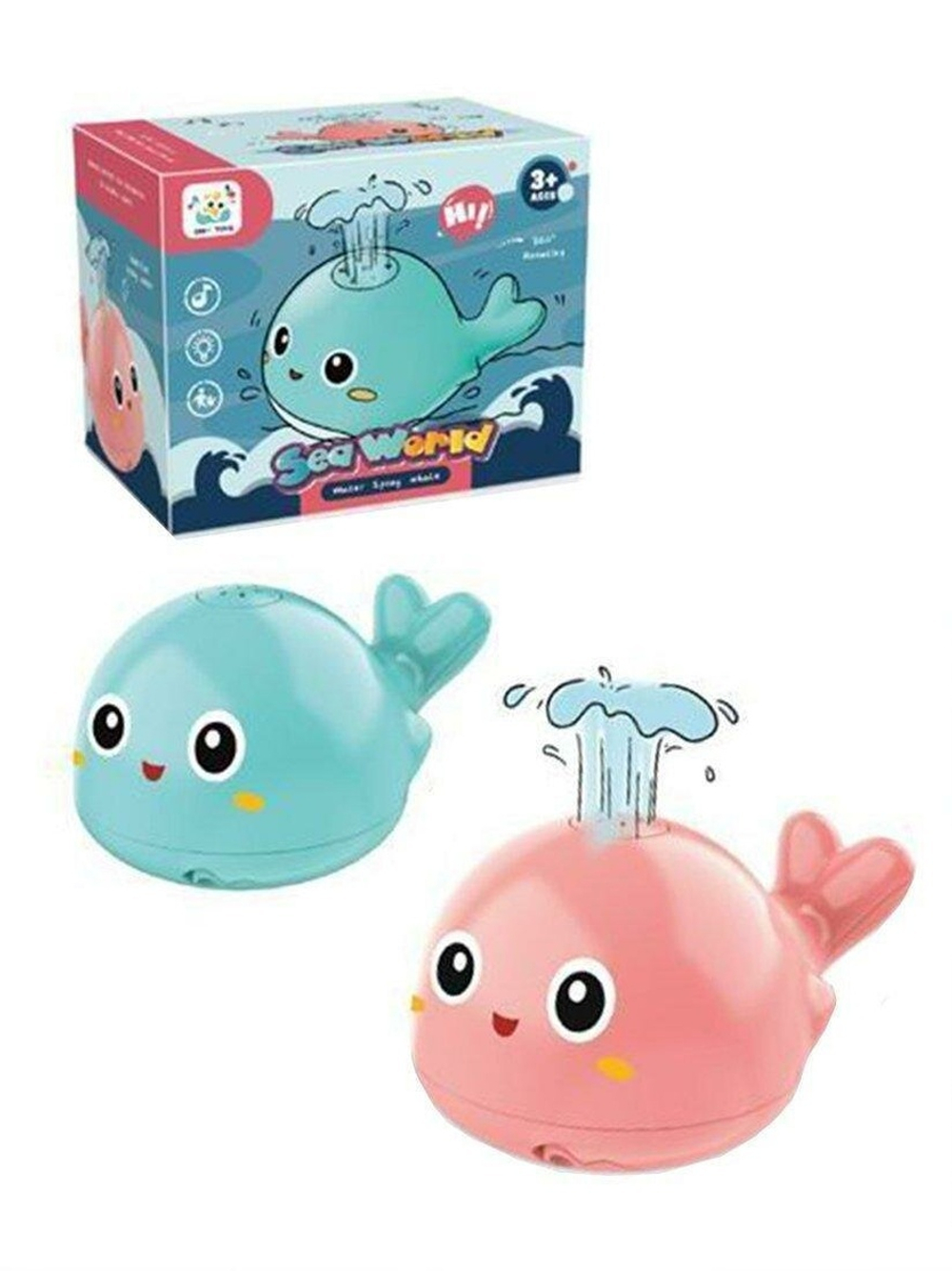 Игрушка Кит свет, на бат. в ассорт. HN1667-1