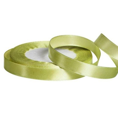 Лента атласная, ш. 2,5 см, оливковый