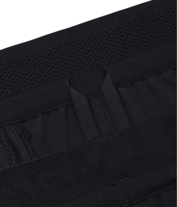 Мужские теннисные шорты Under Armour Men's UA Peak Woven Shorts - black/pitch gray