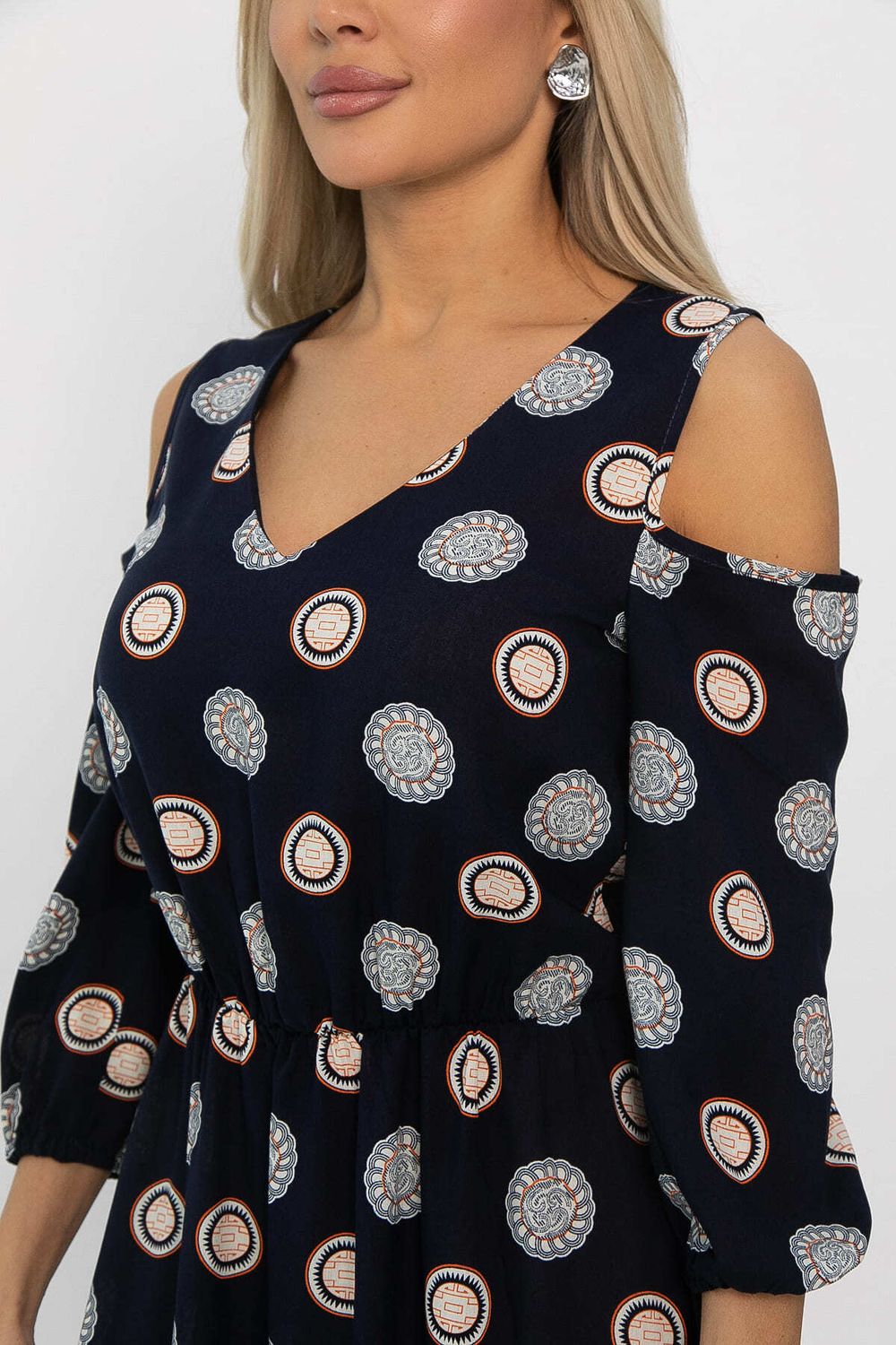 Платье Призма (синее) П13772-10М LT Collection