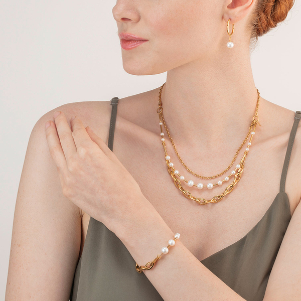 Браслет Coeur de Lion White-Gold 1110/30-1416