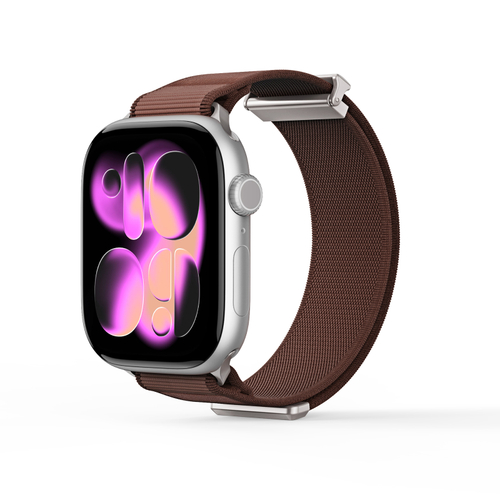Ремешок коричневого цвета (Sienna) с магнитной фиксацией для смарт часов Apple Watch размером 38, 40, 41 и 42MM, серия Strap (YM Series) от Dux Ducis