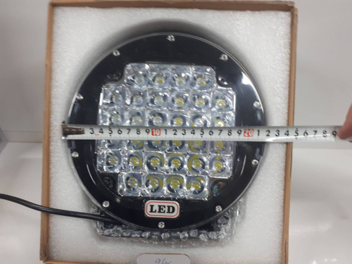 Светодиодная фара-прожектор, 96W дальнего света, 9 дюймов, 22,86 см. (1 шт.)