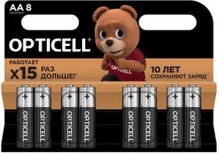 Батарейки Opticell Basic LR6 к-т 8шт