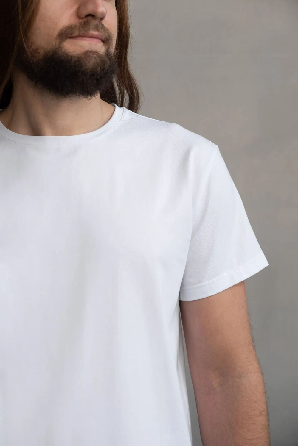 Футболка белая Премиум SEZON-PRINTOV