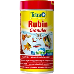 Tetrarubin granules корм в гранулах для улучшения окраса всех видов рыб 250 мл