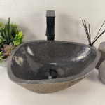 Раковина из речного камня RS-65451 42*30*15 0856