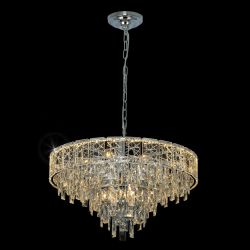 Citilux SAGRADA CL317261 Люстра хрустальная подвесная Хром
