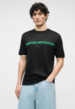 Emporio Armani Футболка с принтом - Чёрный