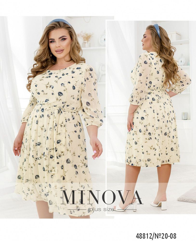 Платье 20-08-Шампань Minova