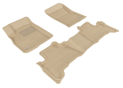 Коврики салона для Toyota Land Cruiser 120 Prado Sotra 3D Lux с бортиком серые. Артикул ST 74-00056